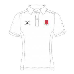 Trent College Girls White Polo Shirt w/Logo