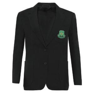 Trinity Girls Black Blazer w/Logo