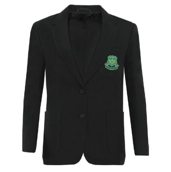 Trinity Girls Black Blazer w/Logo