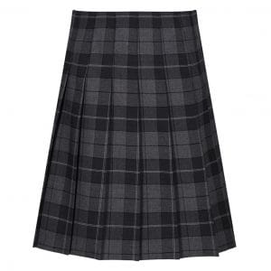 Manor High Tartan Grey Skirt