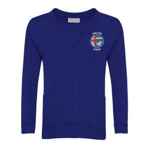 Walter Evans Royal Cardigan w/Logo