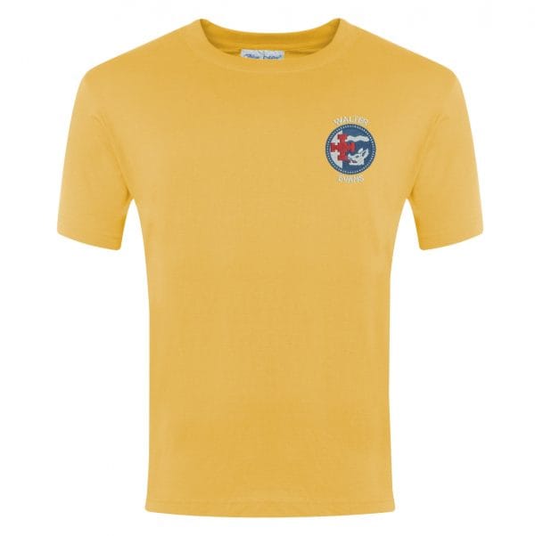 Walter Evans Yellow House T-Shirt w/Logo