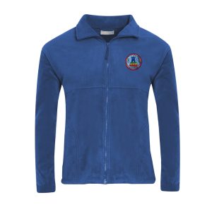 Weddington Primary Royal Blue Fleece Jacket w/Logo