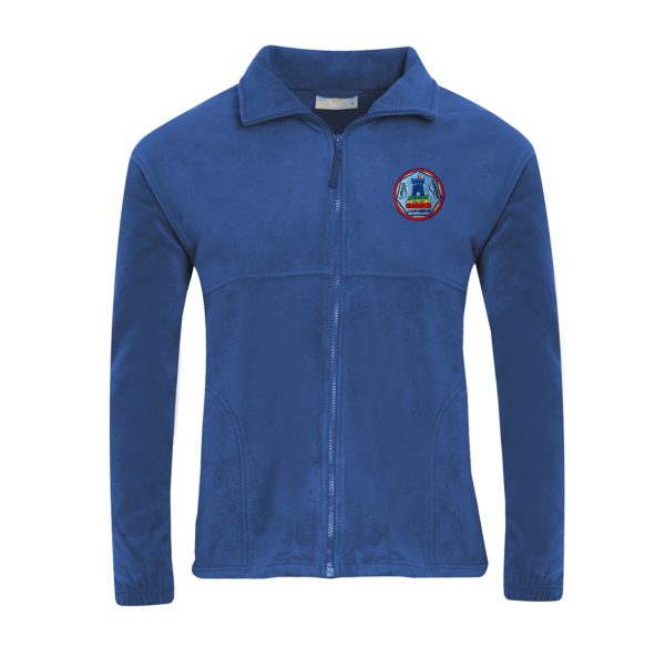 Weddington Primary Royal Blue Fleece Jacket w/Logo