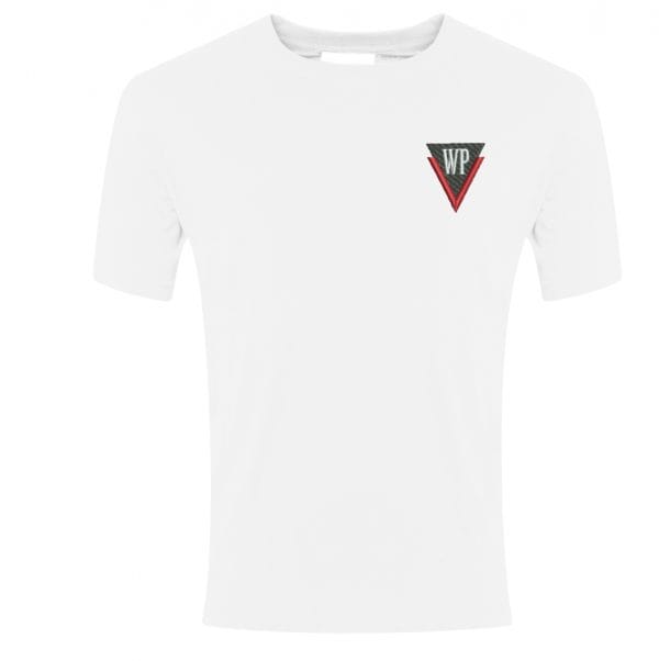 West Park White Tee Shirt w/Logo