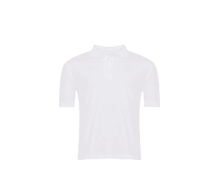 St James C of E White Polo Shirt w/Logo