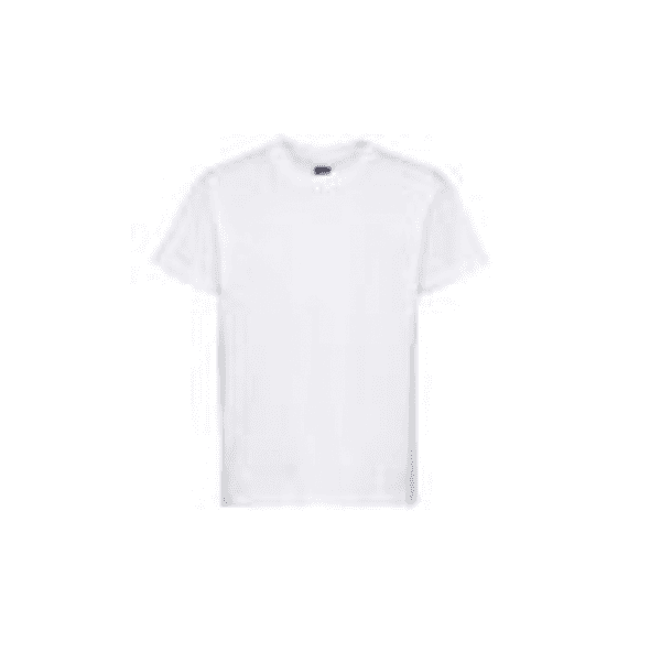 All Hallows White P.E T-Shirt w/Logo