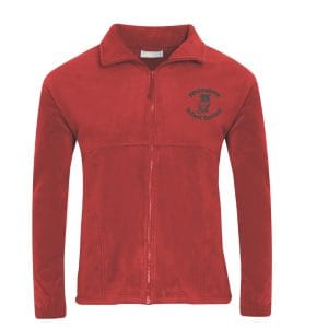 W.Stone Infants Red Fleece Jacket w/Logo