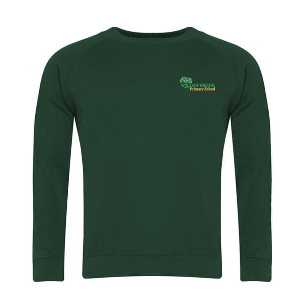 Willow Brook Bottle Green Sweatshirt w/Logo