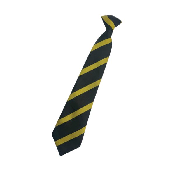 Armthorpe Academy Gold Stripe Clip on Tie