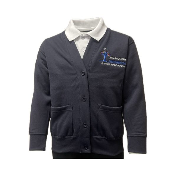 Atlas Academy Cardigan w/Logo