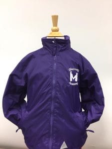 Discovery Academy Purple Reversible Jacket w/Logo