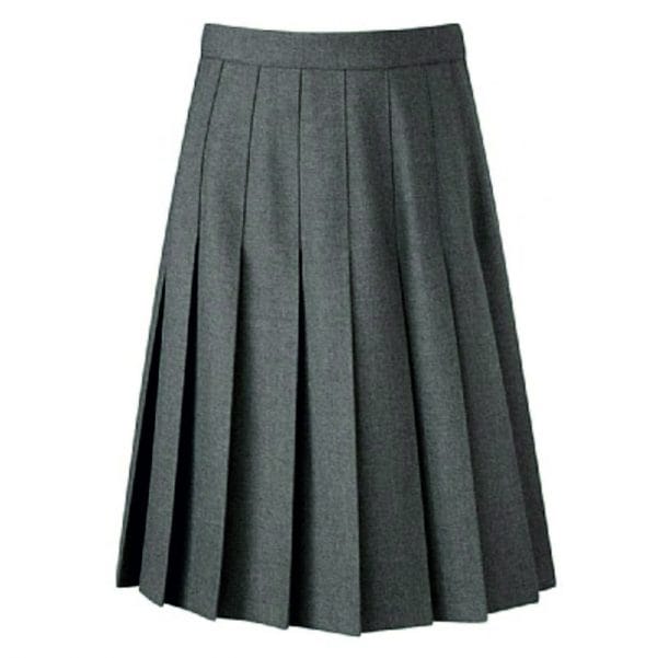 Senior Girls Grey Pleated Skirt