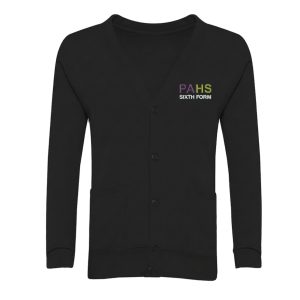 Prince Albert High School Sixth Form Sweatshirt Cardigan w/logo