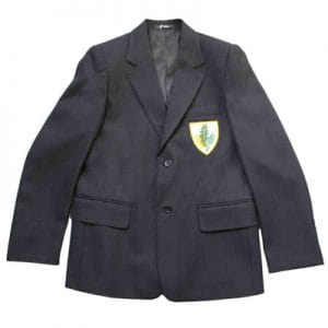 S. Charnwood Boys Black Blazer w/Logo