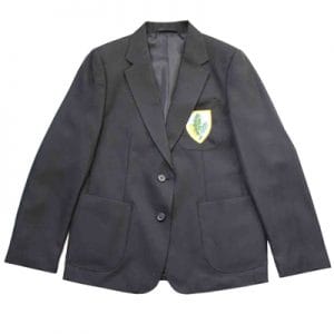 S. Charnwood Girls Black Blazer w/Logo