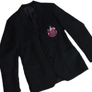 St Crispins Boys Black Blazer With Badge