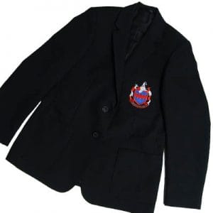 St Crispins Girls Black Blazer With Badge