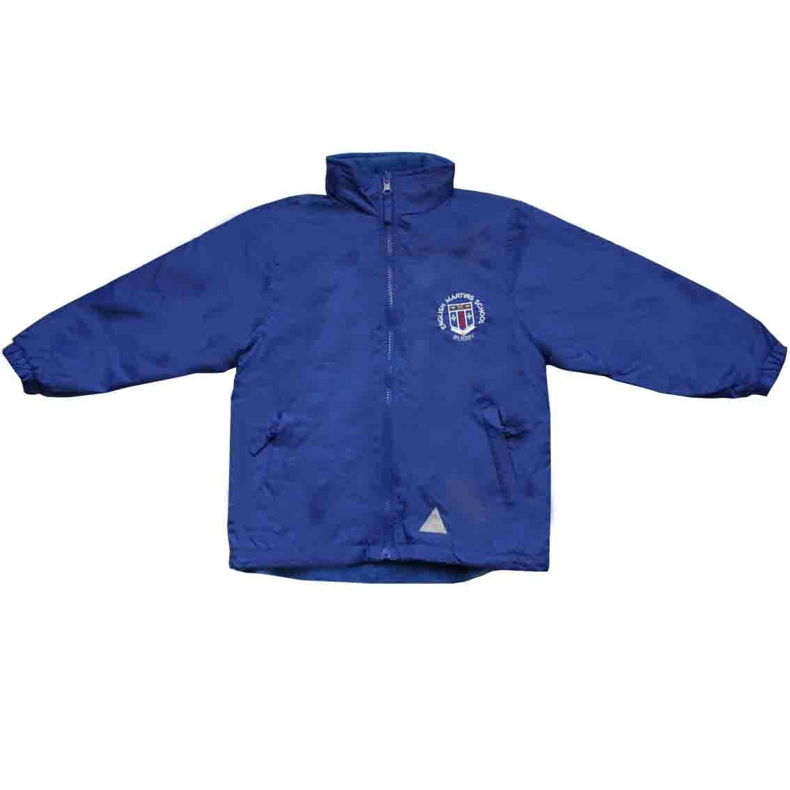 E. Martyrs Primary Reversible Jacket w/Logo - Schoolwear Solutions