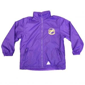 Milby Primary Purple Reversible Jacket w/Logo