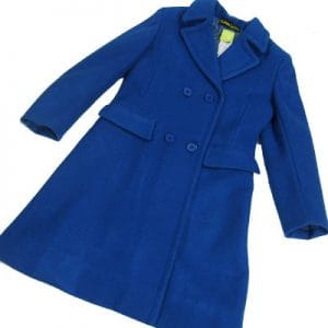 Park School Girls Blue Double Breasted Overcoat