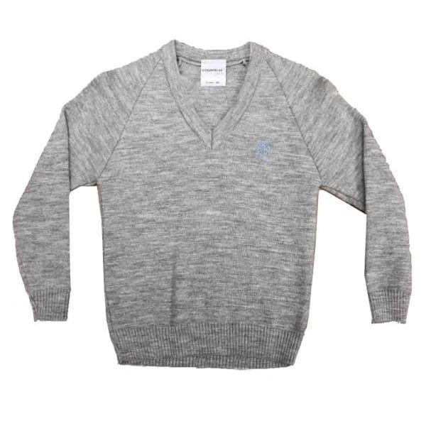 Bilton School Unisex V-Neck Pullover w/Logo