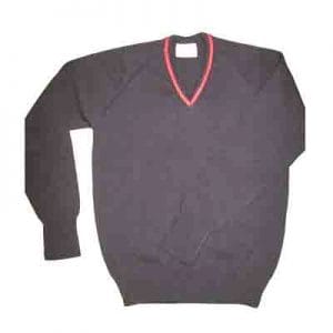 Samworth Church V-Neck Pullover w/Trim