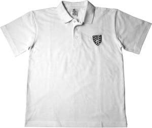 Beeston Rylands White Polo Shirt w/Logo