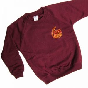 Homefields Maroon Sweatshirt w/Logo