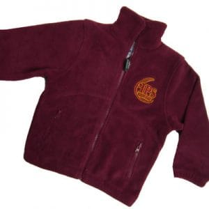 Homefields Maroon Fleece Jacket w/Logo