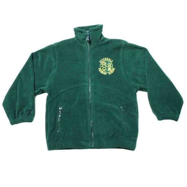 Asterdale Bottle Green Fleece Jacket w/Logo