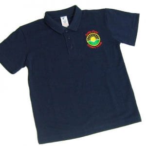 Griffe Field Navy Polo Shirt w/Logo