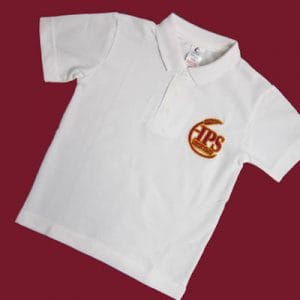 Homefields White Polo Shirt w/Logo