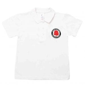 Portway White Polo Shirt w/Logo