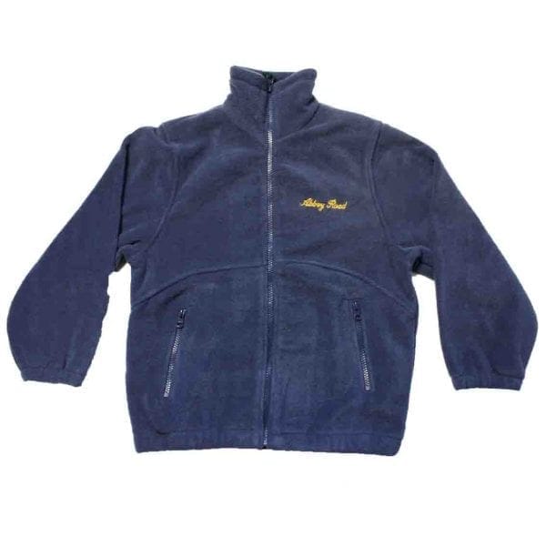 Abbey Road Primary Navy Fleece Jacket w/Logo