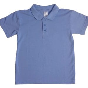 Plain Sky Blue Polo Shirt