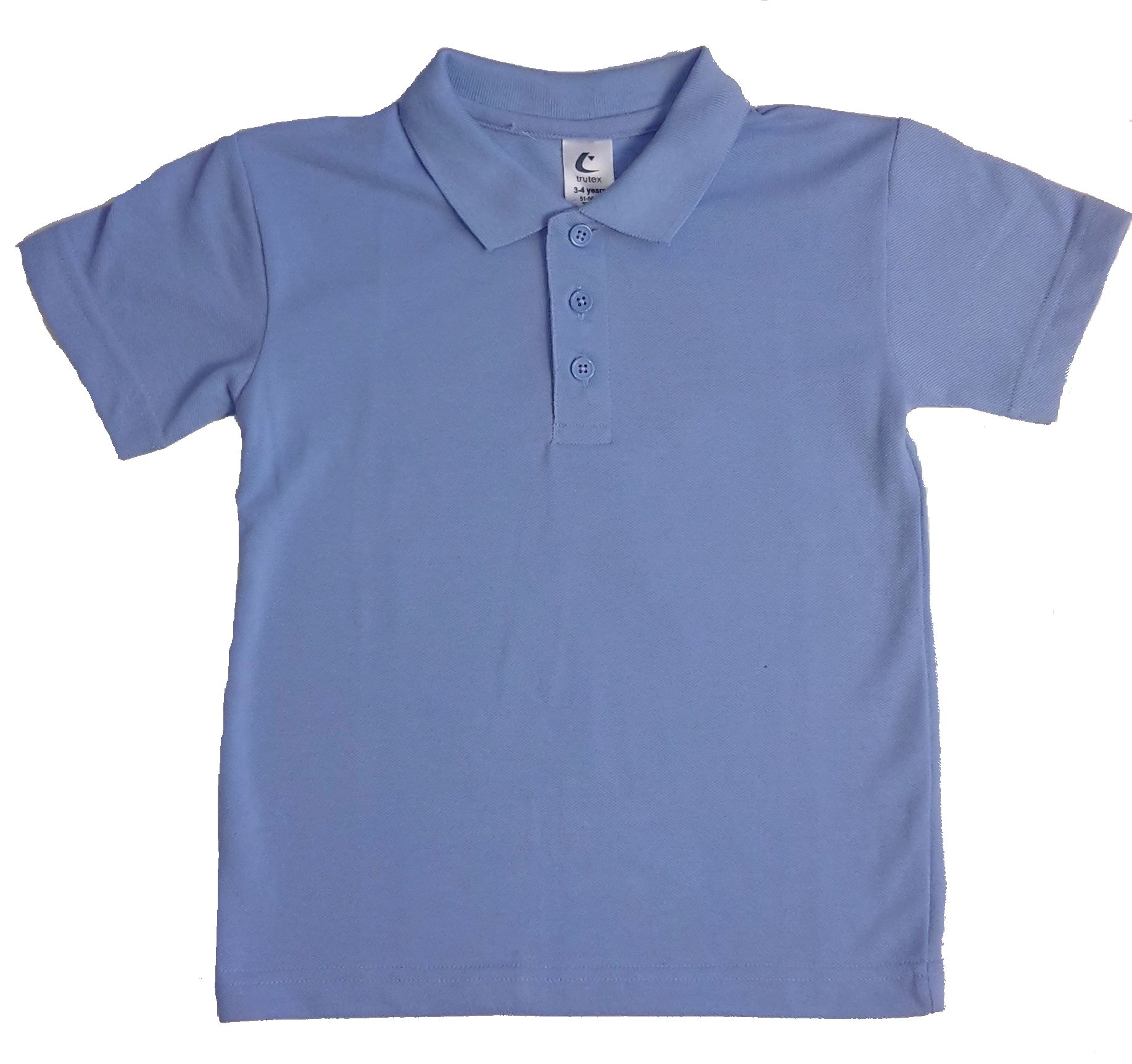 Plain Sky Blue Polo Shirt - Schoolwear Solutions