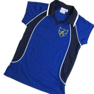 Park School Year 3-6 Girls Royal Blue/Navy Polo Shirt