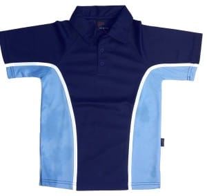 Samworth Enterprise Boys Navy/Sky P.E Polo Shirt