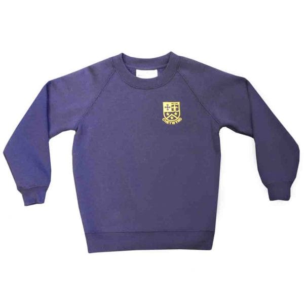 Chetwynd Navy Sweatshirt w/Logo