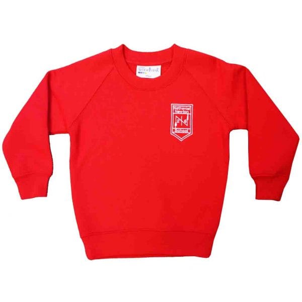 Nathaniel Newton Red Sweatshirt w/Logo