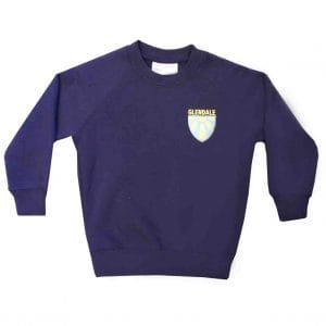 Glendale Navy Sweatshirt w/Logo