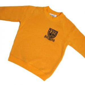 Amber Crew Neck Sweatshirt With Badge