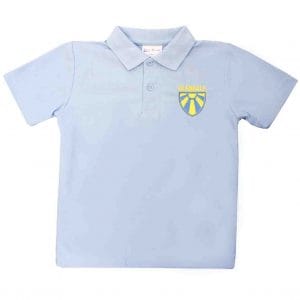 Glendale Sky Polo Shirt w/Logo