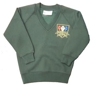 Peafield Lane Bottle V-Neck Sweatshirt w/Logo