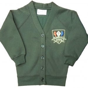 Peafield Lane Girls Bottle Cardigan w/Logo