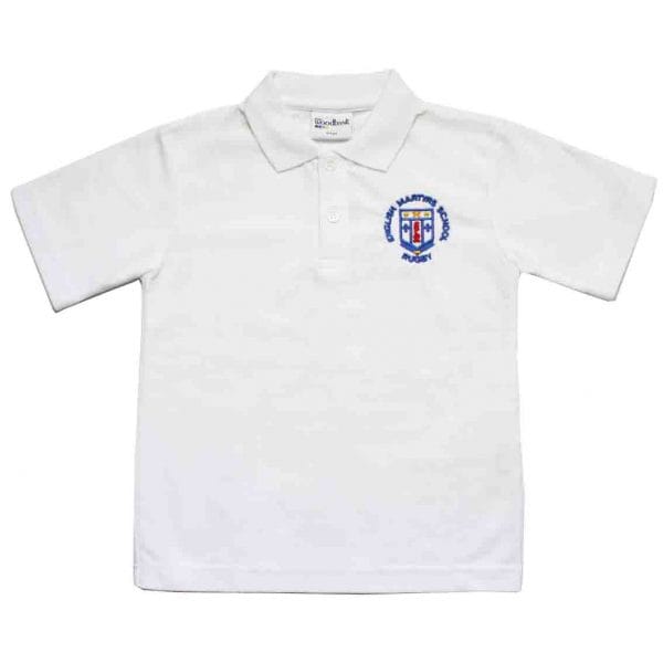 E. Martyrs Primary Polo Shirt w/Logo