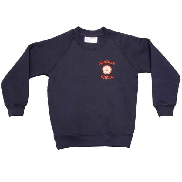 Rosedale Ink Blue Sweatshirt w/Logo