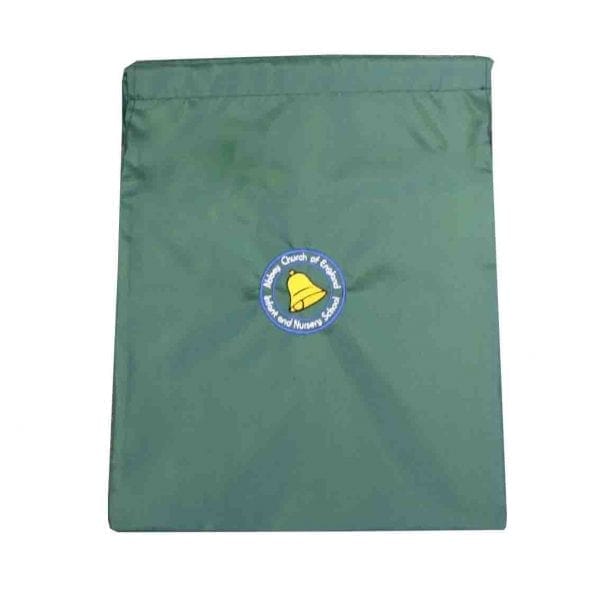 Abbey CofE Infant Bottle Green Gym/Swim Bag
