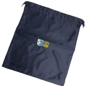 Landau Forte Navy P.E Bag w/Logo